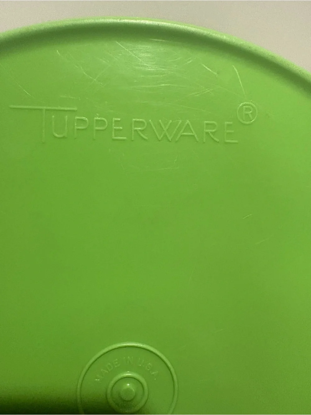 Tupperware Green and Orange Stackable Food Storage Containers- set of 4